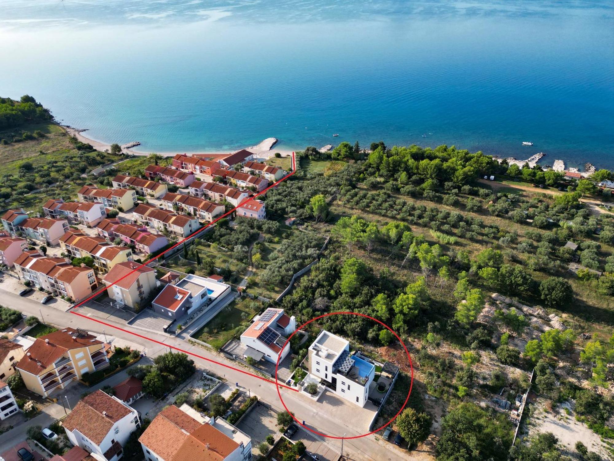 Apartma Spacious In Biograd With Sea View Biograd Na Moru